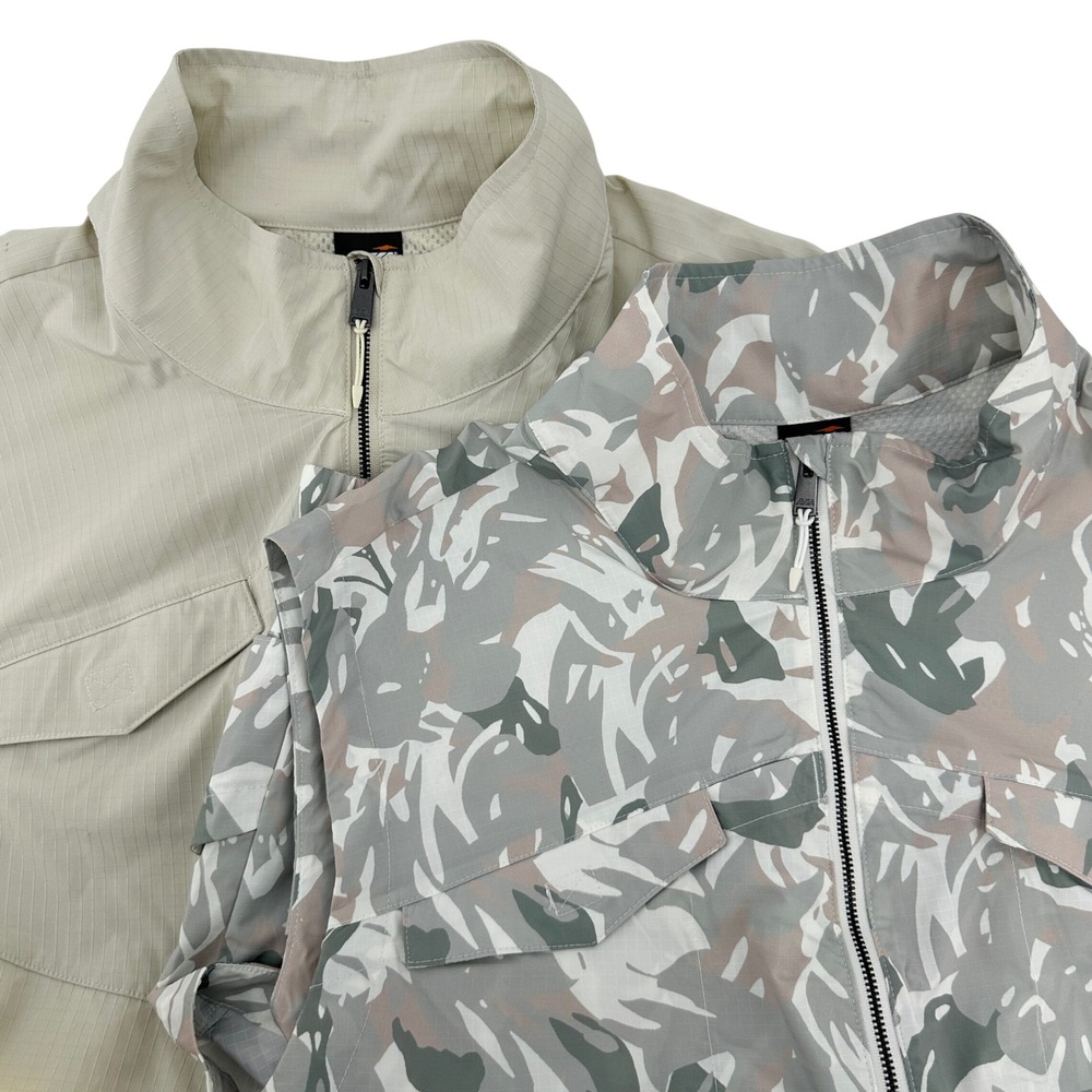 Avia Womens Utility/Hiking Vests BUNDLE (2) Camo‎ & Beige Size XXL 20